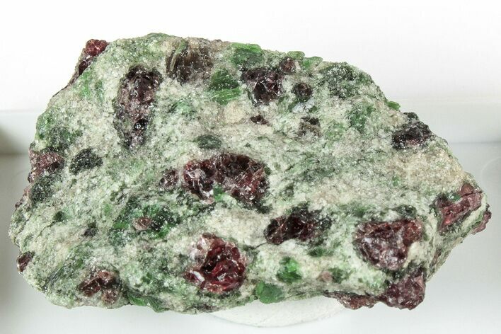 Pyrope, Enstatite, Diopside & Omphacite Association - Norway #317091